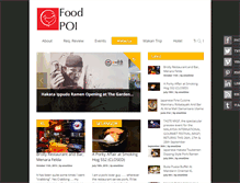 Tablet Screenshot of foodpoi.com